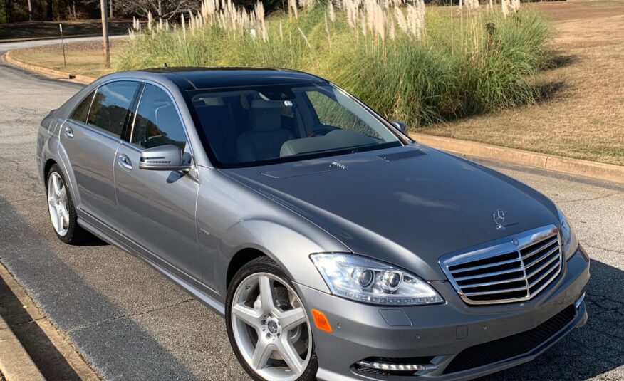 2012 MERCEDES-BENZ S-CLASS 4DR SDN S 550 RWD