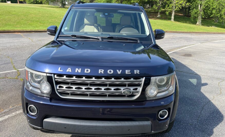 2016 LAND ROVER LR4 4WD 4DR HSE SILVER EDITION