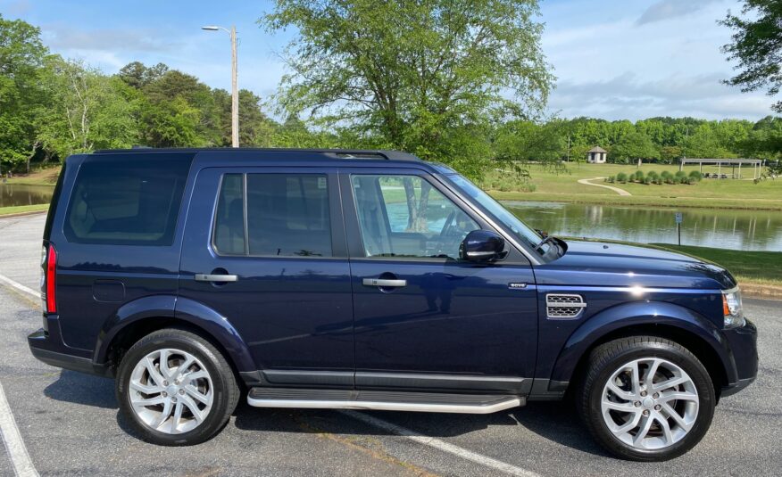 2016 LAND ROVER LR4 4WD 4DR HSE SILVER EDITION