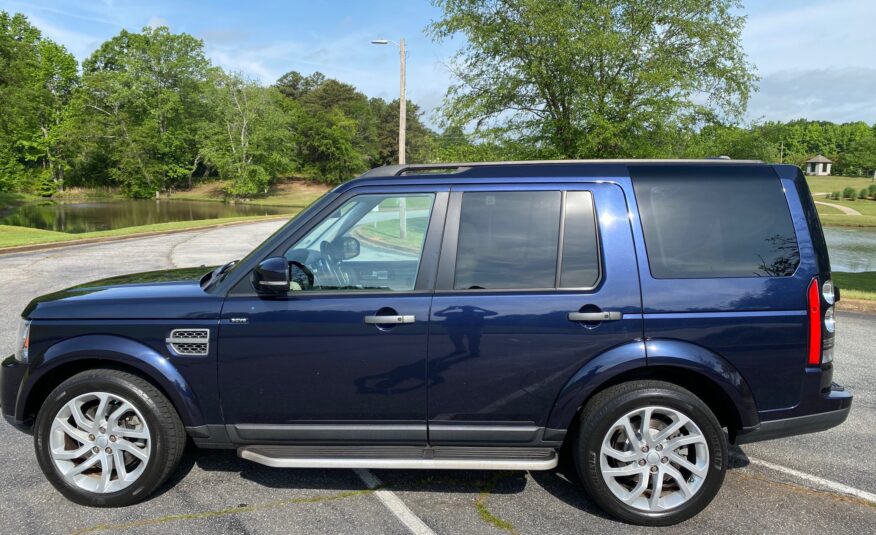 2016 LAND ROVER LR4 4WD 4DR HSE SILVER EDITION