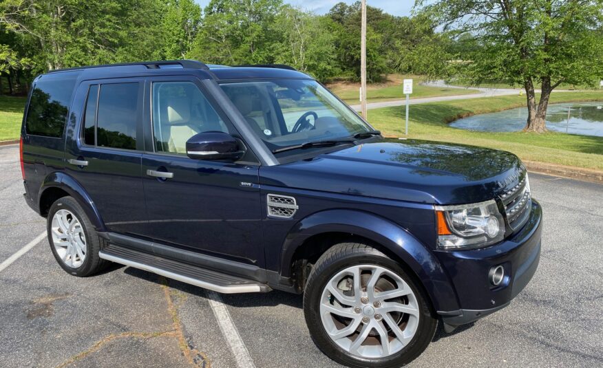 2016 LAND ROVER LR4 4WD 4DR HSE SILVER EDITION