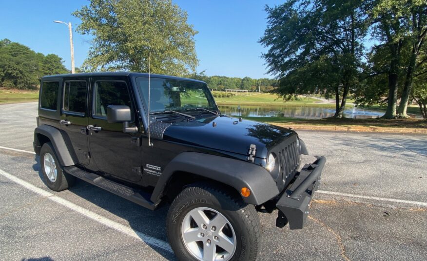 2015 JEEP WRANGLER UNLIMITED 4WD 4DR SPORT REMOVABLE HARDTOP