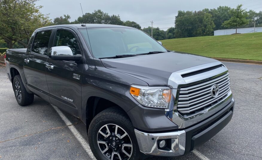 2015 TOYOTA TUNDRA CREWMAX 5.7L V8 6-SPD AT LTD