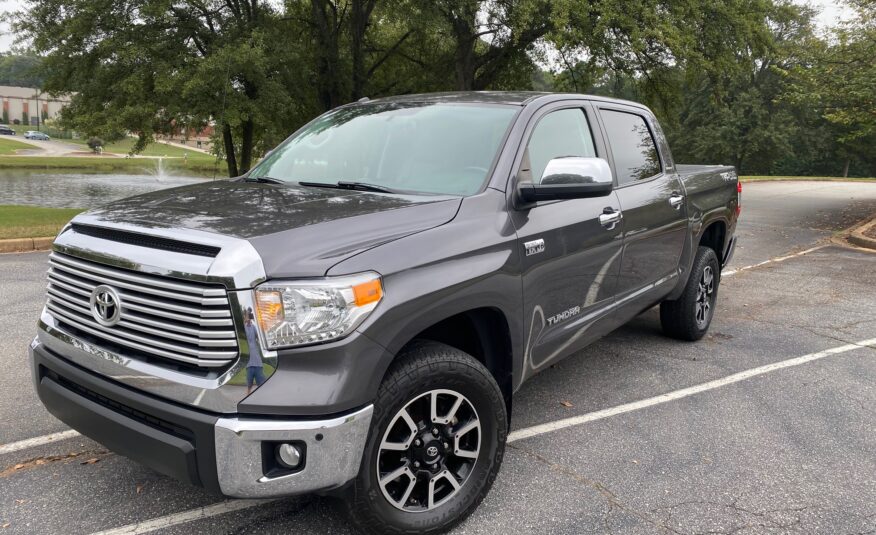 2015 TOYOTA TUNDRA CREWMAX 5.7L V8 6-SPD AT LTD