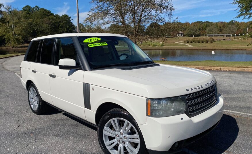 2010 LAND ROVER RANGE ROVER 4WD 4DR HSE LUX