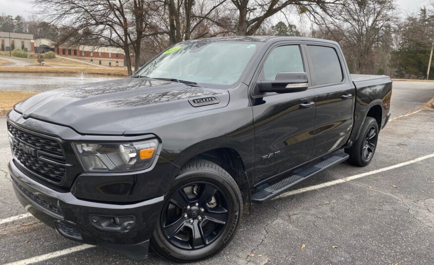 2022 RAM 1500 BIG HORN 4X2 CREW CAB 5’7″ BOX