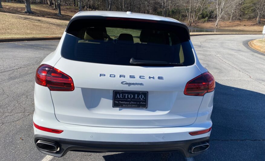 2017 PORSCHE CAYENNE PLATINUM EDITION AWD