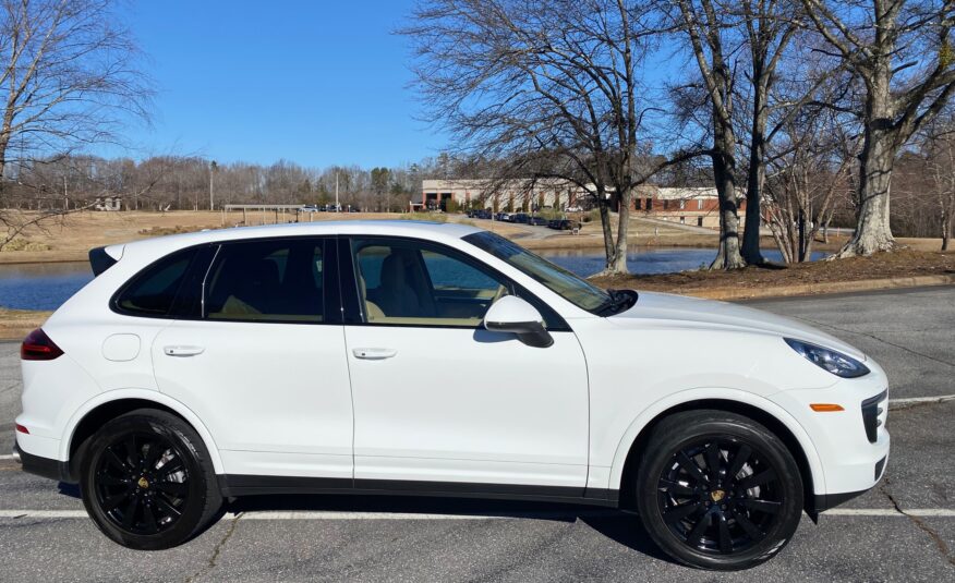 2017 PORSCHE CAYENNE PLATINUM EDITION AWD