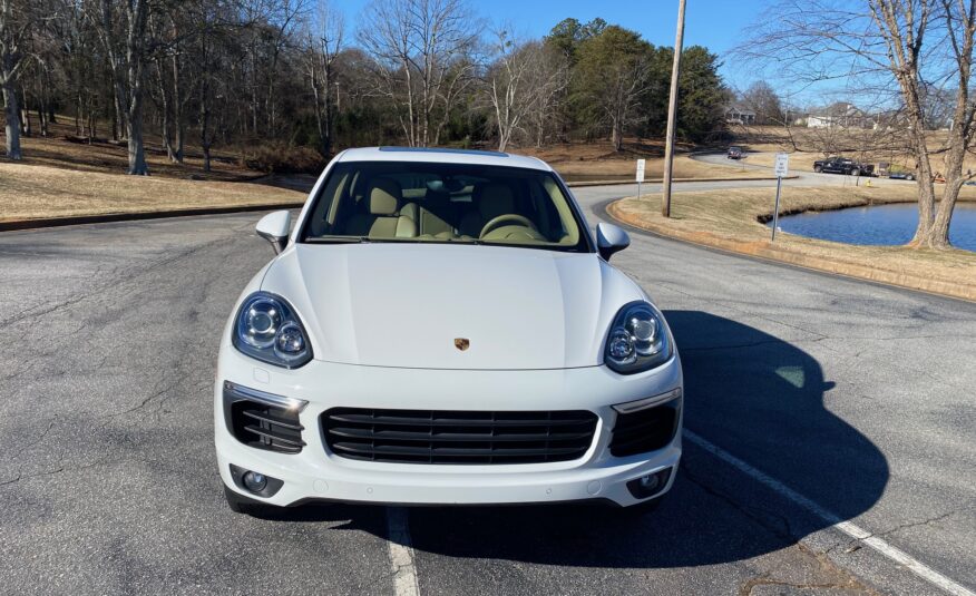 2017 PORSCHE CAYENNE PLATINUM EDITION AWD