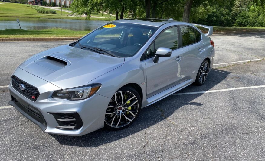 2020 SUBARU WRX STI LIMITED MANUAL W/WING SPOILER