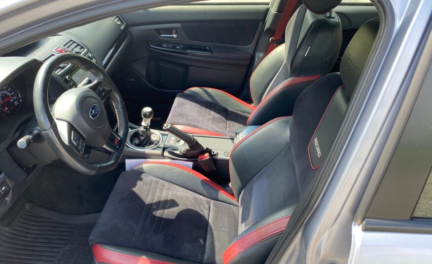 2020 SUBARU WRX STI LIMITED MANUAL W/WING SPOILER