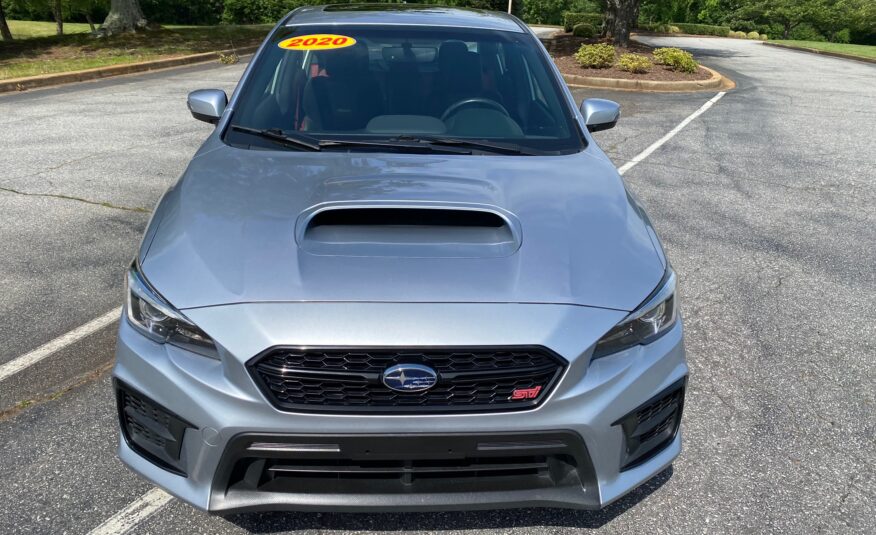 2020 SUBARU WRX STI LIMITED MANUAL W/WING SPOILER