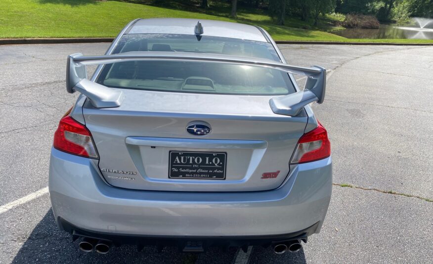 2020 SUBARU WRX STI LIMITED MANUAL W/WING SPOILER