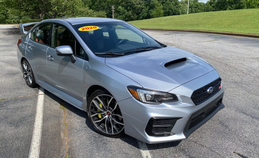 2020 SUBARU WRX STI LIMITED MANUAL W/WING SPOILER
