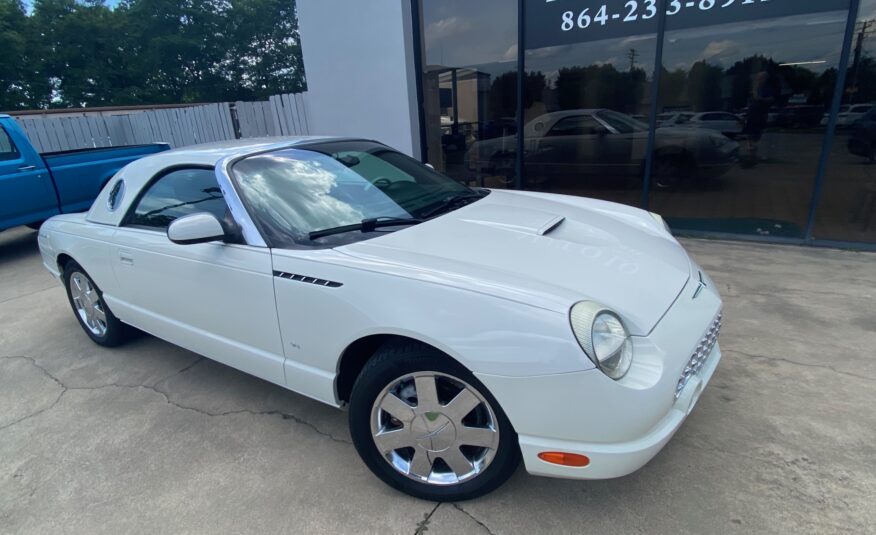 2003 FORD THUNDERBIRD 2DR CONV W/HARDTOP PREMIUM