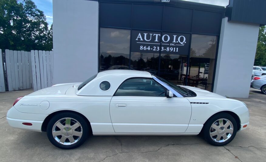 2003 FORD THUNDERBIRD 2DR CONV W/HARDTOP PREMIUM