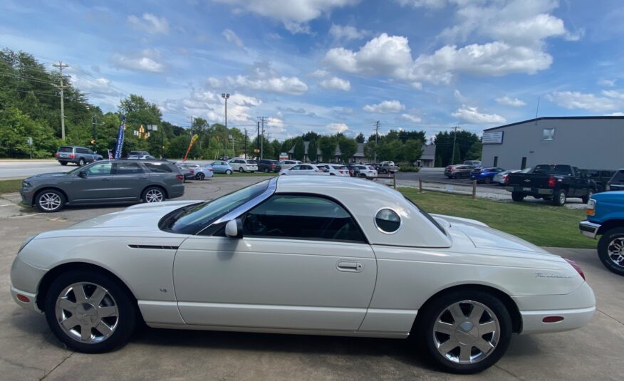 2003 FORD THUNDERBIRD 2DR CONV W/HARDTOP PREMIUM