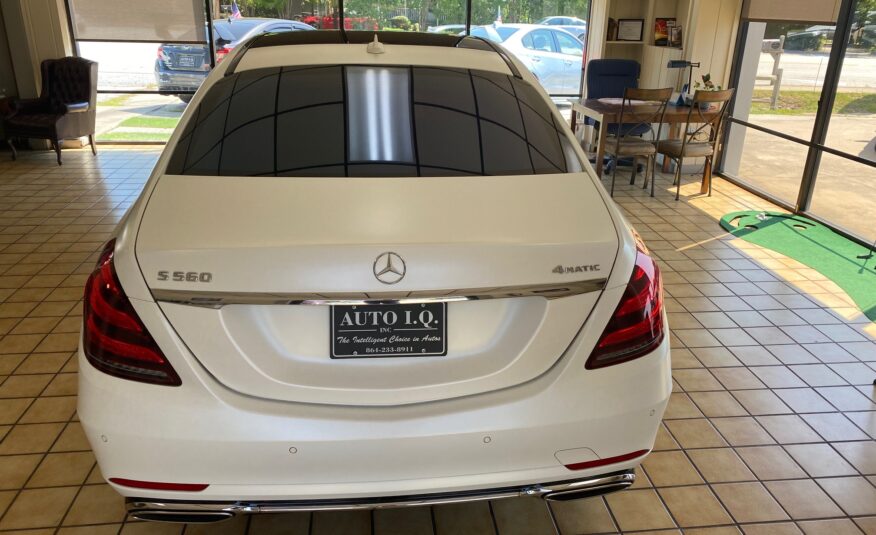2019 MERCEDES-BENZ S-CLASS S 560 4MATIC SEDAN