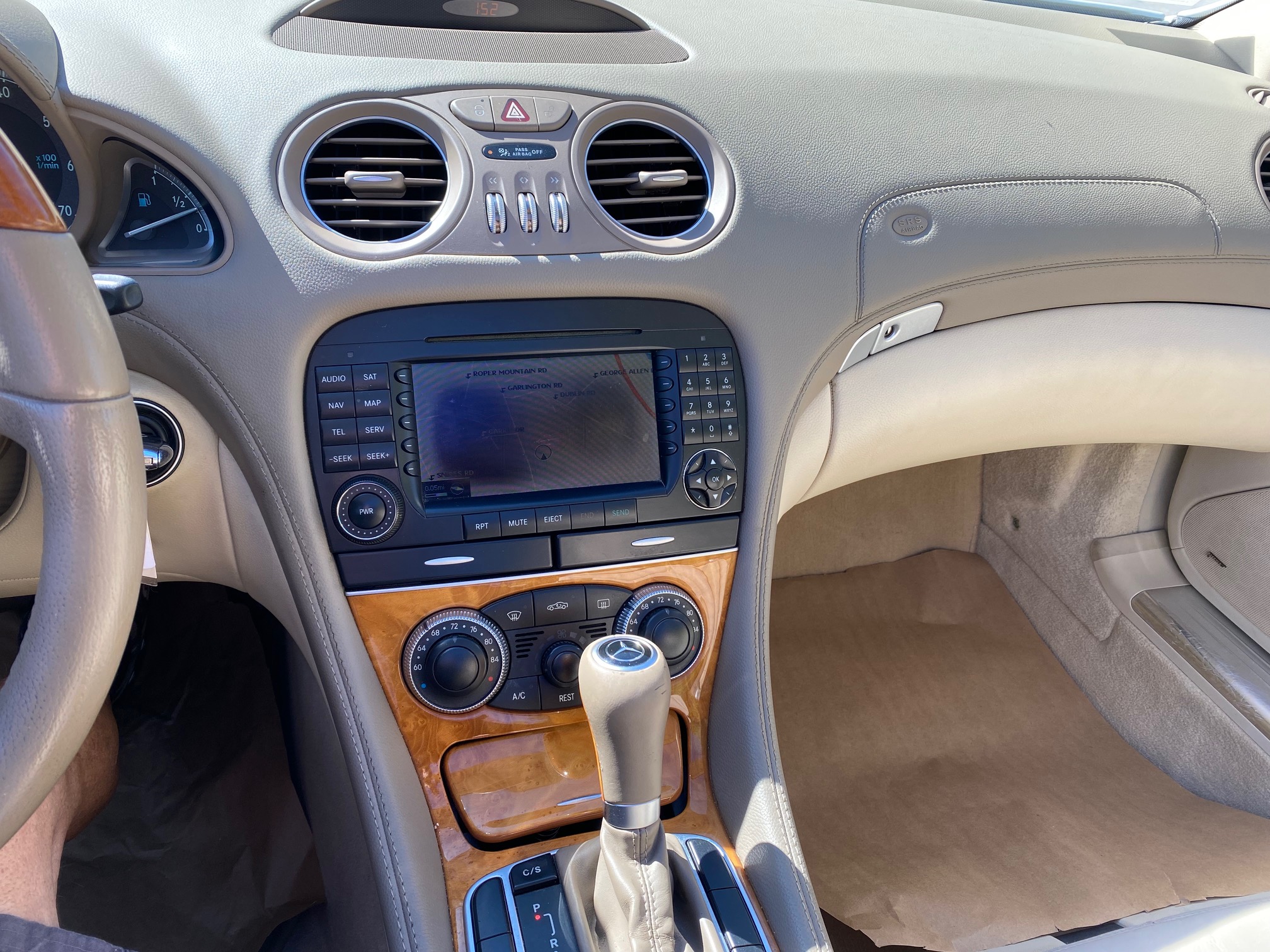 2007 MERCEDES-BENZ SL-CLASS 2DR ROADSTER 5.5L V8