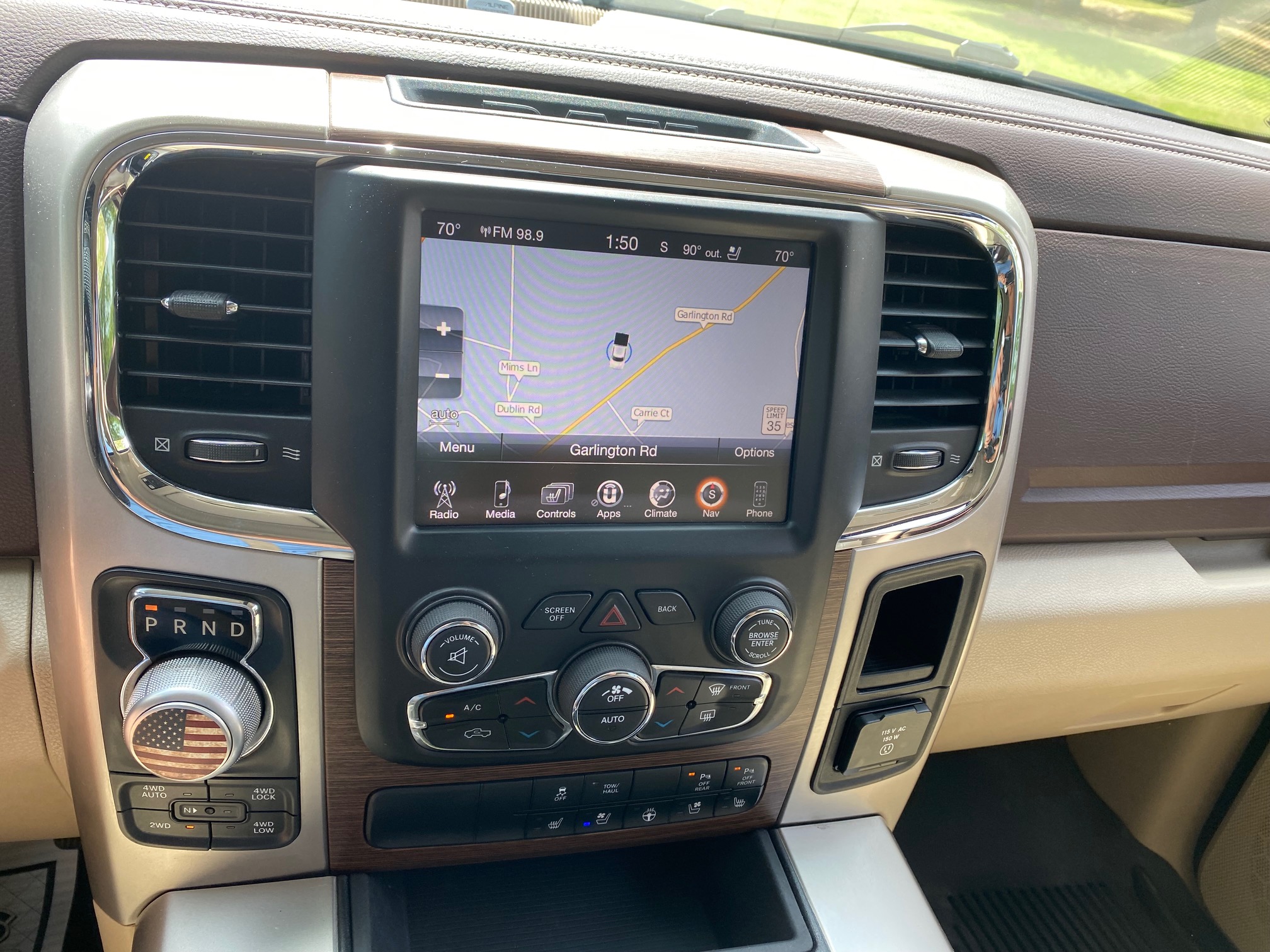 2016 RAM 1500 4WD 3.0L DIESEL LARAMIE