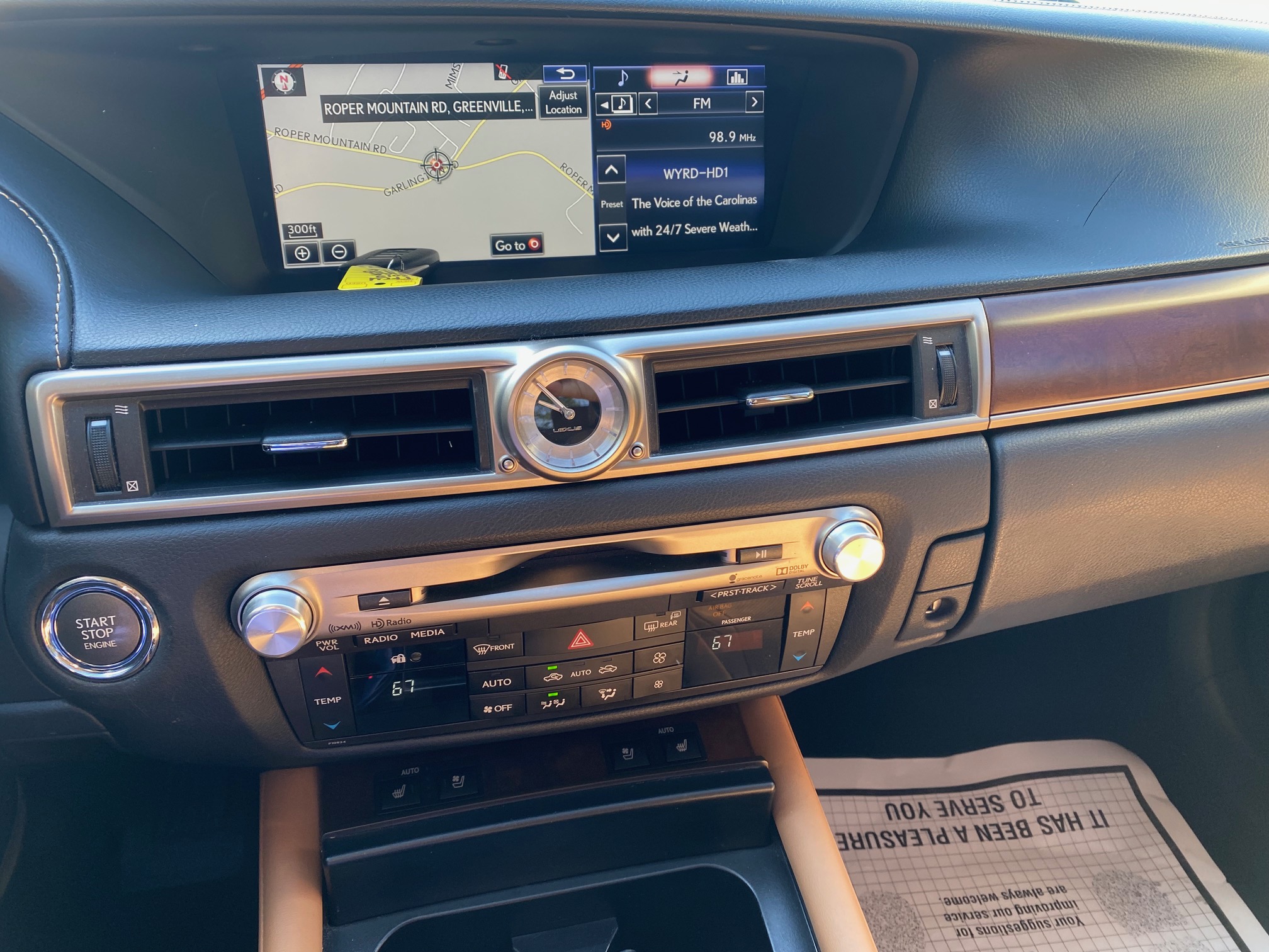2015 LEXUS GS350 4DR SDN AWD