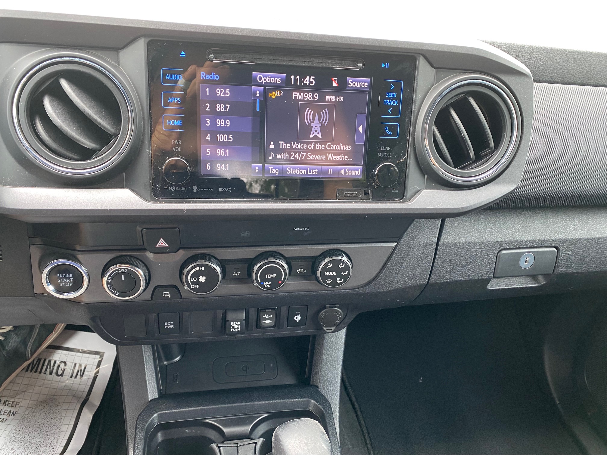 2019 TOYOTA TACOMA TRD OFF ROAD DOUBLE CAB 5′ BED V6 AT
